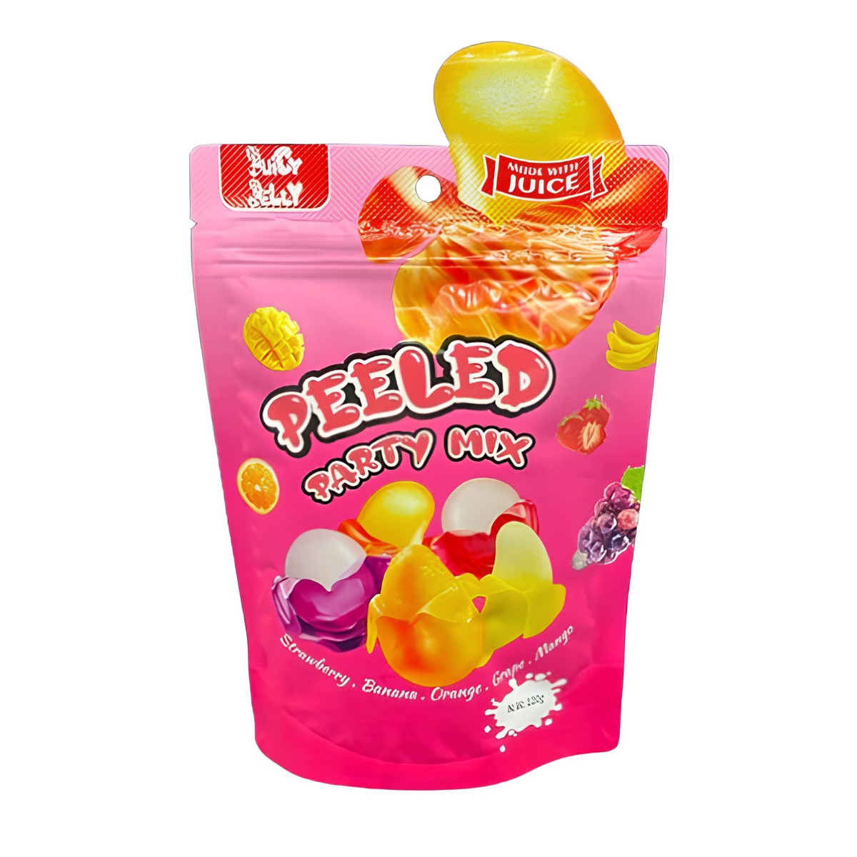 Juicy Jelly Peeled Party Mix 120g