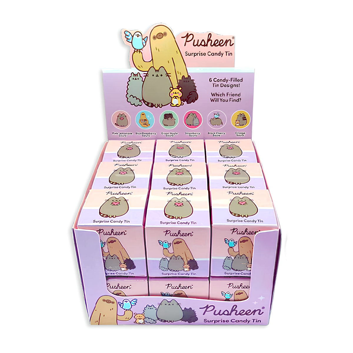 Boston America Pusheen Surprise Candy Tin 25.5g