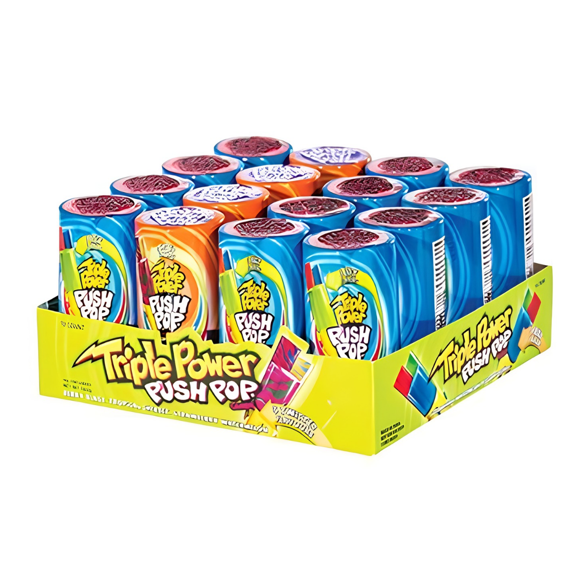 Triple Power Push Pop 34g