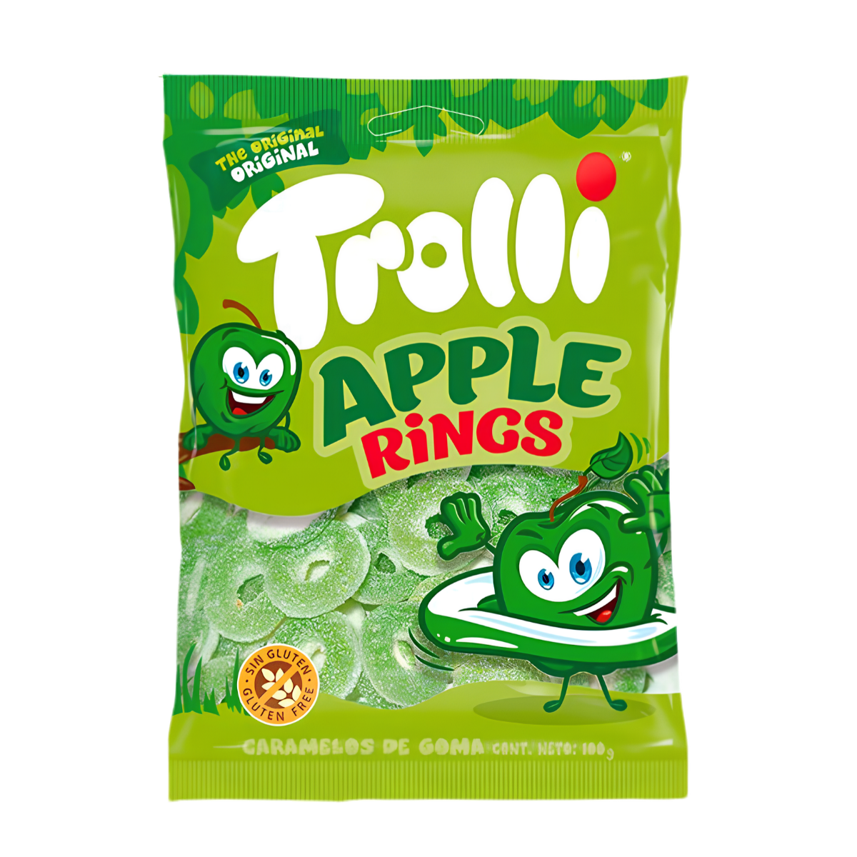 Trolli Spain Apple Rings 100g