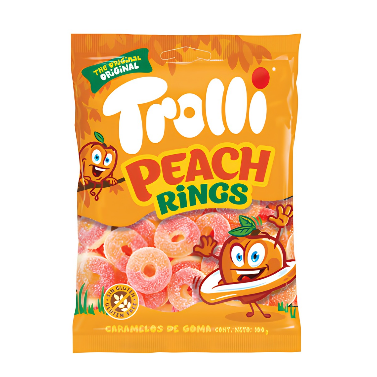 Trolli Spain Peach Rings 100g