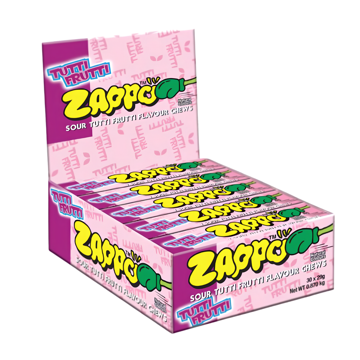 Zappo Chews Tutti Frutti 29g