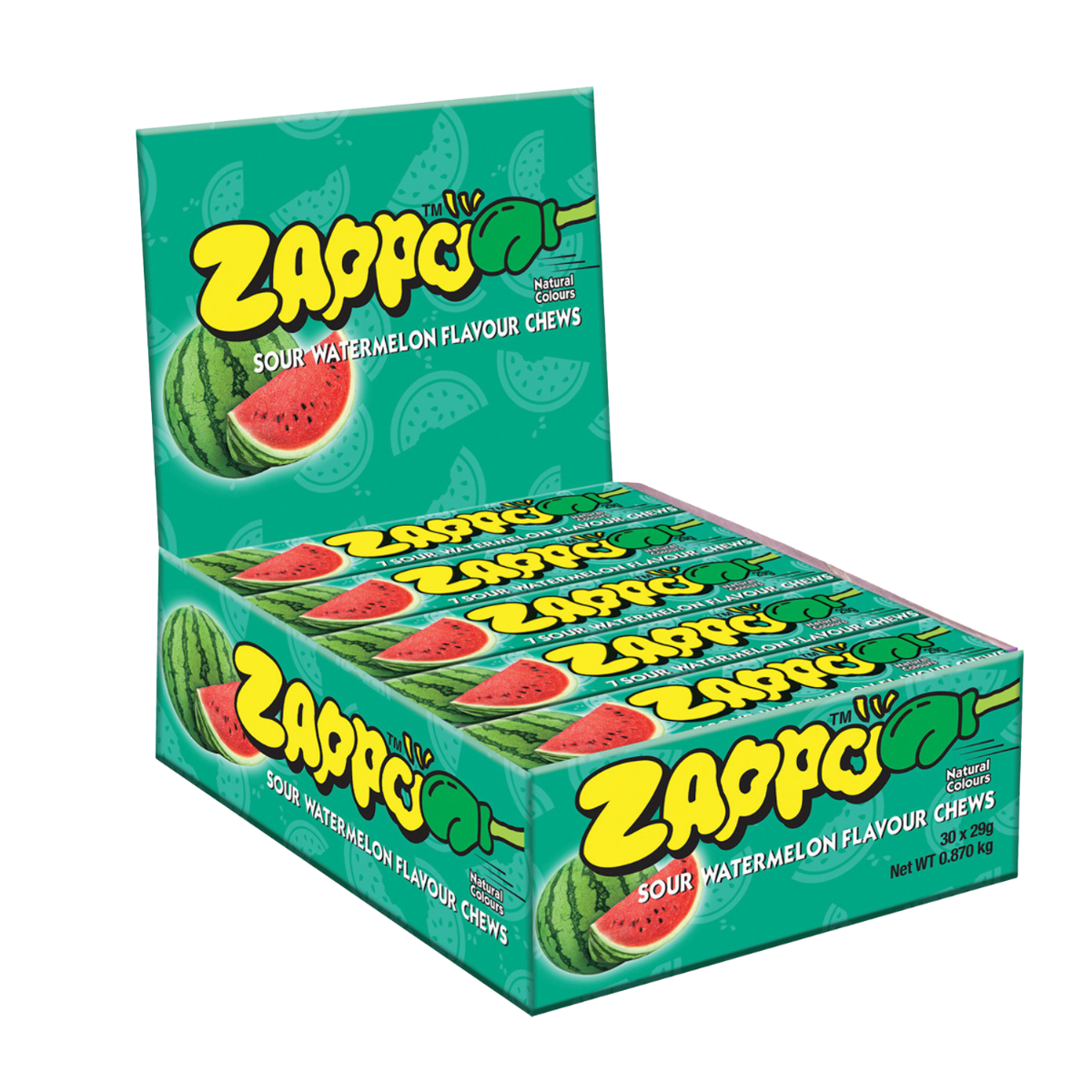 Zappo Chews Watermelon 29g